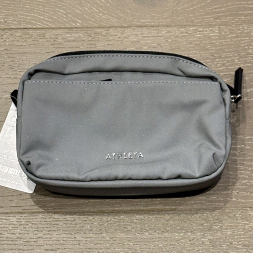 Athleta Charcoal Travel Pouch